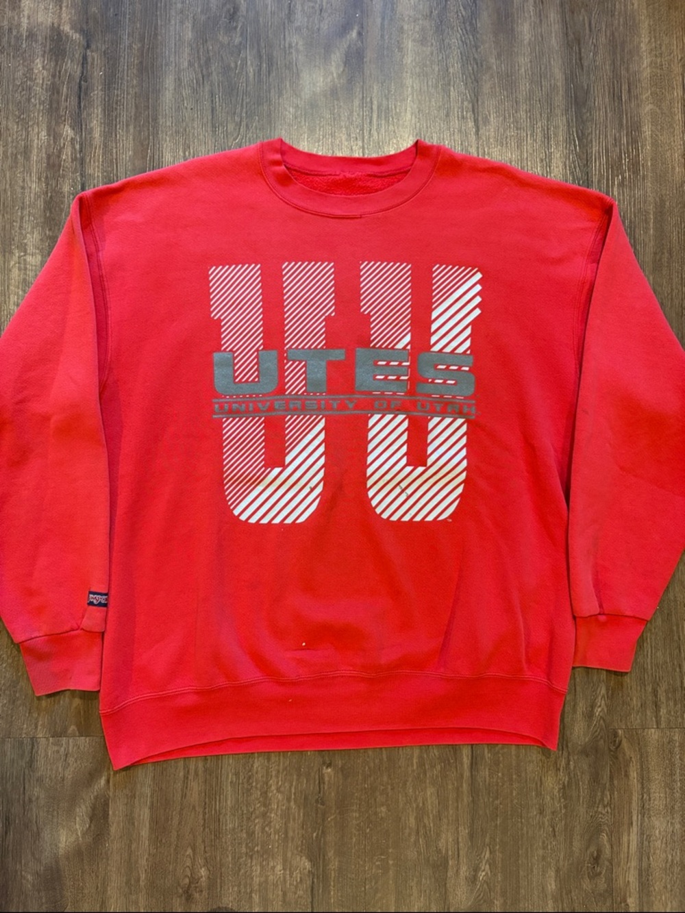 Vintage transport University of Utah men’s two XL crewneck all over print
